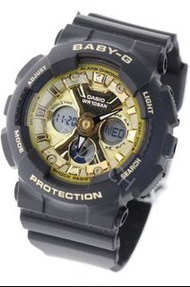 黑金 BA-130-1A3 BA130-1A3 BABY-G 深水埗 有門市全新正貨 1年保養 CASIO 錶 卡西歐 BABYG     女裝 手錶 小朋友/小童/可試 65422
