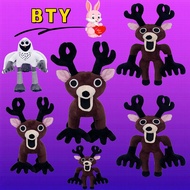 BTY kawaii 99 Nights in The Forest Plushie Toy White Eagle Cute Forest Deer Plush Doll Soft and Fun 