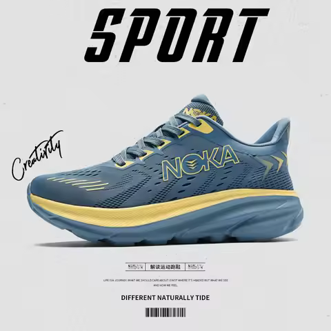 Men‘s Luxury Breathable Cushioned Running Shoes Non Slip Outdoor Jogging Race Trainers Unisex Couple