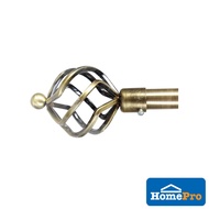HOMEPRO HLS Adjustable Curtain Rod AQ109L 180-310cm Brass Langsir