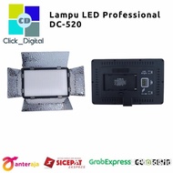 Pencahayaan Video Led Pro Berlanjut Dc-520 / Garansi 1 Tahun