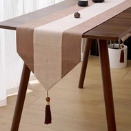 New Chinese Style Waterproof Table Rag Tea Tea Table Tea Table Mat Tablecloth Long Strip Tea Cloth T