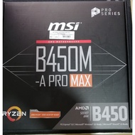 MSI B450M-A PRO MAX （second hand）