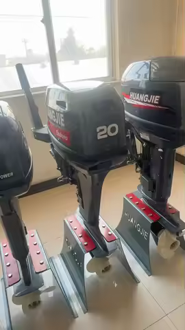 2 Stroke Engine Huangjie 20HP Outboard Engine Sea doo Motor de popa Outboard Engine Marine Accessori
