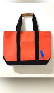 polo Ralph Lauren Polo帆布包polo手提包 托特包tote bag （47*32*14不含手提