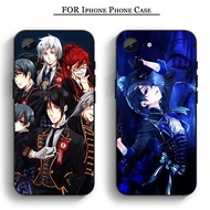 LH39 Black Butler iPhone 11 12 Pro Max Mini 6 7 8 Plus Plus 6S X XS Max XR SE Soft Case