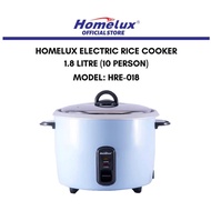 HOMELUX (HRE-010&HRE-018) 1.8Ltr Electric Rice Cooker/Periuk Nasi/Periuk Nasi 5Mangkuk/Periuk Nasi E
