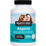 Nutri-Vet Aspirin Small Dogs 120mg 100tab