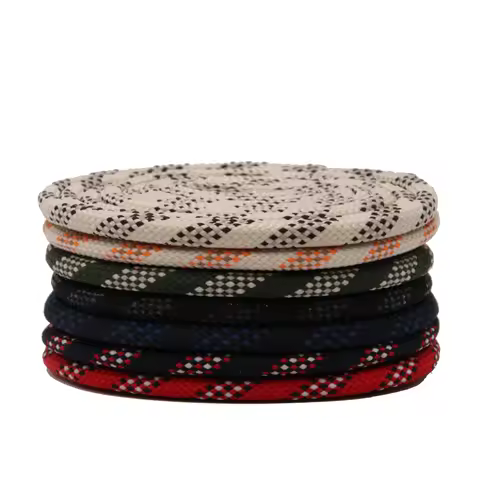 Coolstring 5mm Spiral Twill Shoelaces 60-180cm 7 Colours Rope Men Women Sneaker Laces Adult Kid‘s Ro