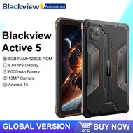 Blackview Active 5 Rugged Tablet PC 8.68" IPS 6GB 128GB 13MP Camera 6000mAh 4G Android 15 NFC Global