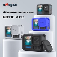 aMagisn for GoPro Hero 13 Silicone Protective Cover Gopro13 Sports Camera Protective Accessories