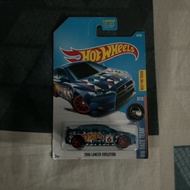 Hotwheels 2008 Lancer Evolution Race Team
