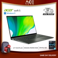 [Windows 11] Acer Swift 5 SF514-55T-552T 14 Inches FHD IPS Touch Display Laptop | 11th Gen Intel i5-1135G7 processor