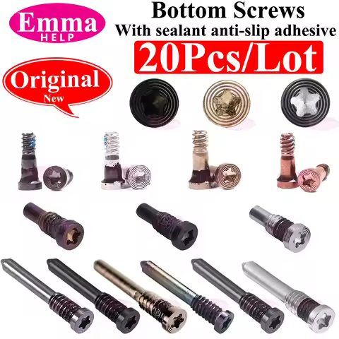 20Pcs Back Cover Bottom Screws Pentalobe Bottom Dock Repair Screw iPhone for 13 14 11 Pro Max X XS X