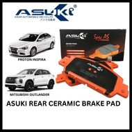 ASUKI Rear Brake Pad Lancer Sportback Mitsubishi Grandis Asx Pajero Spare Part CF-6106