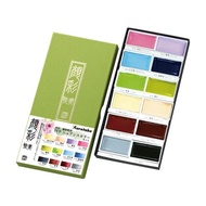 【Kuretake 日本吳竹】顏彩耽美 十二色 四季 (MC20-12V-NW)