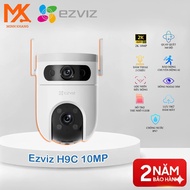 EZVIZ H9C 10MP Outdoor Wifi Camera – Dual Lens Zoom Near and Far, 360 Panning, Smart Tracking, 2-Way