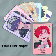 54-55pcs Manhwa Anime Link Click A Certain Someone Lomo Cards Fake Slackers Trapped in the Eternal N