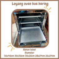 Oven Pan 40x30 30x30 30x26 28x24/pastry Pan/Thick Square Tray Pan