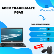 LAPTOP ACER TRAVELMATE P645 /4GEN /256GB SSD / CORE i5 / 8GB DDR3 /  14.0" INCH