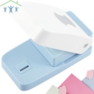 Tab Punch Easy to Use Tab Paper Punch Compact Tab Craft Punch Portable Tab Paper Cutter Punch Loose 