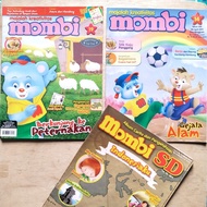 Buku Paket 3 Majalah Kreativitas Anak MOMBI : Berkunjung Ke Peternakan, Gejala Alam, dan Indonesiaku