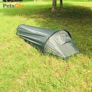 [PETSOLA] Waterproof Camping Tent 1 Person Sleep Bag Outdoor Backpacking Beach Shelter