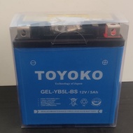BATERI GEL TOYOKO YB5L-BS