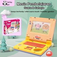 Tatajoy Mainan Laptop Anak Mini Laptop Karakter Mainan Edukasi Anak