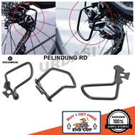 【NATA】 Safety Protector Rd Rear Derailleur Protector Folding Bike Mtb Roadbike Cover Chain Guard Teeth Pass Box Bamper Rockbros