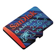 256 GB MICRO SD CARD (ไมโครเอสดีการ์ด) SANDISK GAMEPLAY (SDSQXAV-256G-GN6XN) // เมมโมรี่การ์ด
