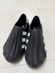 Adidas Adilette Clog 黑色鞋 US9 100% real