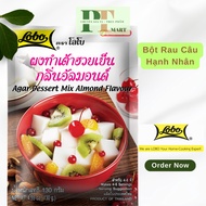 Almond Jelly Powder Pack 130g Lobo Thai Brand. Agar Dessert Mix Almond Flavour Smooth Like Tofu Tofu, Milk Tea