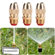 YOLANDAGOODSEV Sprinkler Head, Brass Adjustable Atomizing Sprinkler Nozzle, Sprinkler Head Misting N