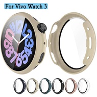 VivoWatch3 VivoWatch2 High Quality PC Hard +Tempered Glass 2 In 1 Smart Watch Case Shell For Vivo Watch 3 2 Watch Shockproof Bumper Screen Protector