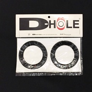 Inventory Free D-Hole Drum Hole Protection Sticker Hole/Far Bear Musical Instrument