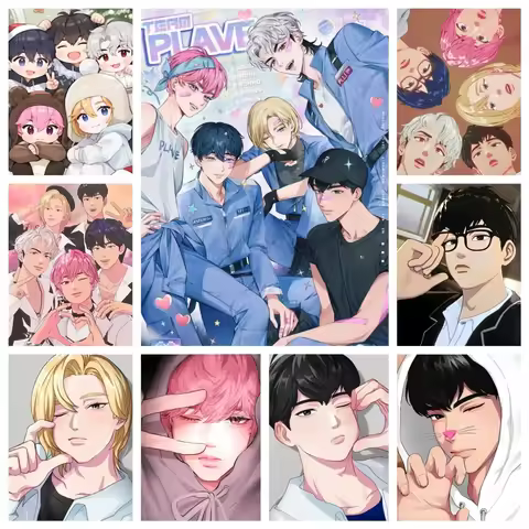 Korean Kpop Boy Group Plave Diamond Painting NOAH BAMBY HAMIN EUNHO YEJUN Art Mosaic 5D Square Embro