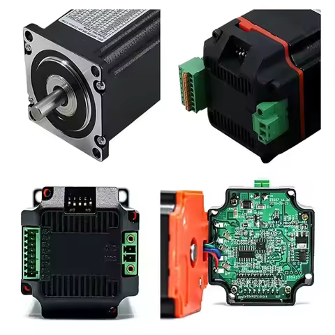 Nema23 57mm Closed Loop Integrated Motor Driver Kit All-in-one 1.2Nm/2Nm/2.5Nm/3Nm 8mm Hybrid Servo 