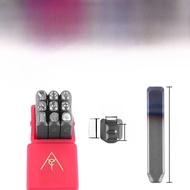 German Steel Letter Code 0-9 A-Z Upper And Lower Case English Character Stamp Steel Alphabet Steel N