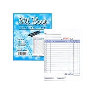 Topline 6" x 7" 2ply 40's BBTN6702 Bill Book BB-TN6702