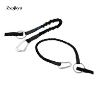 Zxpjkyu Strong Safety Lanyard Anti-Falling Rope  with Clip  Harness Fall-Arrest Strap