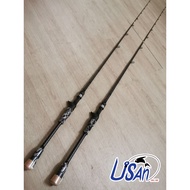 GANKO Hunter X 7'0", 6'6" Casting Rod Joran Pancing