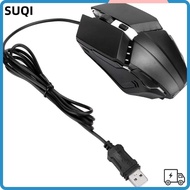 LUCKY-SUQI  Gaming Mouse,  Ergonomic Design Wired Gaming Mouse, Ergonomic 4D Design 4 Buttons  Gamin