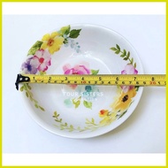 ✟ — ➹ Melaware White Flower Bowl