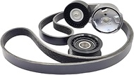 binopoly 90K-39282 (3PCS 39282，38082，K060658) Serpentine Belt Drive Component Kit Fit for Chrysler 3