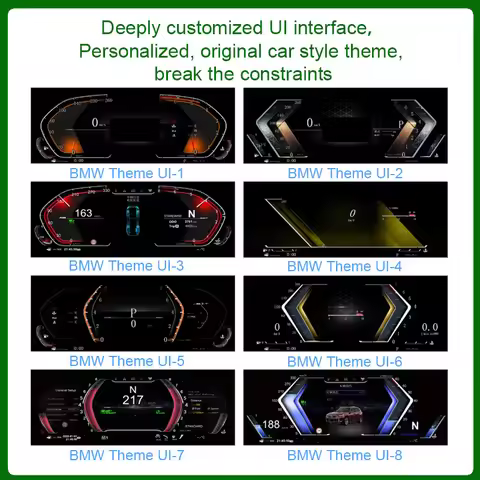 2025 New Lcd Digital Dashboard Cluster Digital For BMW 1 2 Series F20 F52 F22 X1 F48 F49 X2 F39 Virt