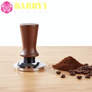 BARRY1 Coffee Tamper, 51/53/58MM Flat/threaded Bottom Coffee Leveler, Durable Self-rebounding Stainl