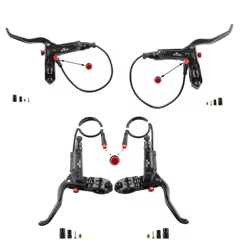 NFOX GT267 Mountain Bike Hydraulic Brake Power Off Brake Handle 2/3 Pin E-Bike Oil Brake Lever Bafan