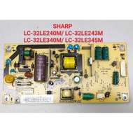 SHARP LC-32LE240M/LC32LE243M/LC-32LE340M/LC-32LE345M(RUNTKA929WJQZ)POWER BOARD TV LC32LE240M/340M/
