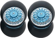 RC 1/28 Drift Wheels,Alloy RC Wheel Tires for 1/28 Wltoys K969 K989 P929 kyosho Rally Big Foot Model